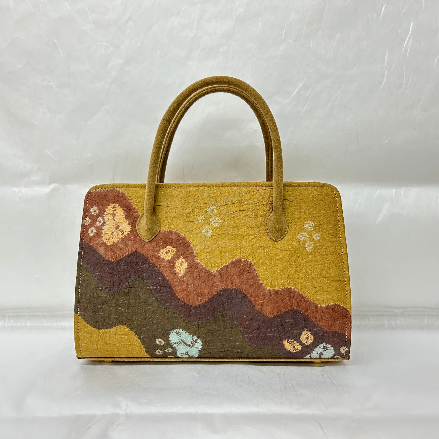Obi Suede Bag - Yellow